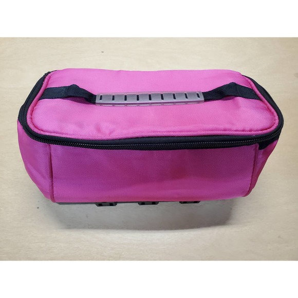 Intertek Charging Tote Orchid Pink 6 Outlet 2 USB LCHTOT02-RS - Picture 2 of 6